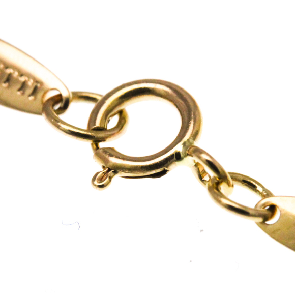 TIFFANY 18k Gold Diamond Charm Bracelet - Picture 12 of 14